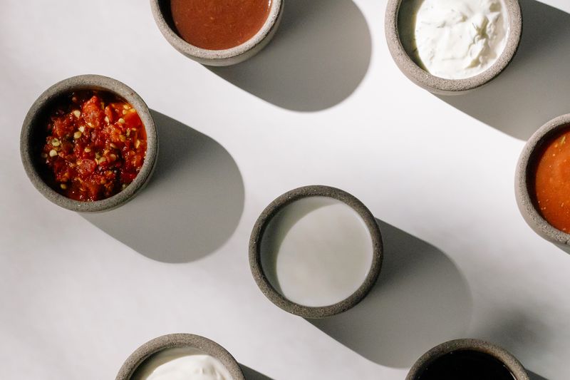Mod Pizza dipping sauces trio for pizza sides