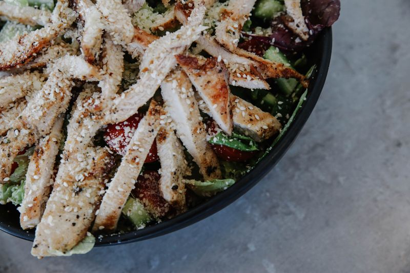 Mod Pizza extra premium protein topping add-on